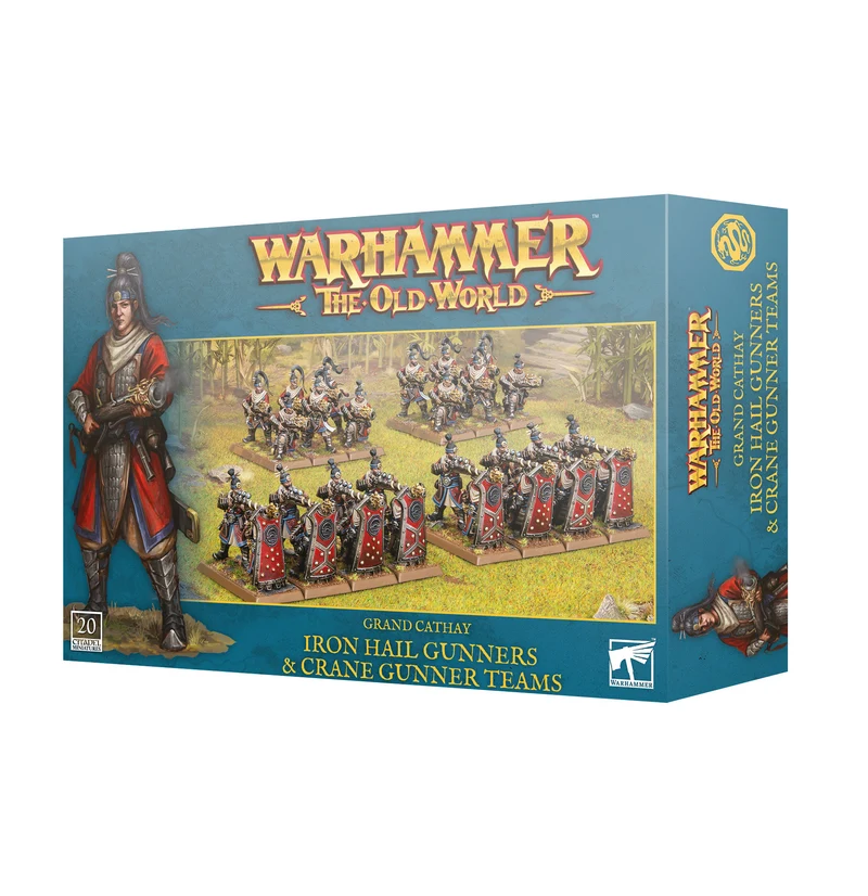 Warhammer: The Old World - Grand Cathay - Iron Hail Gunners & Crane Gunner Teams