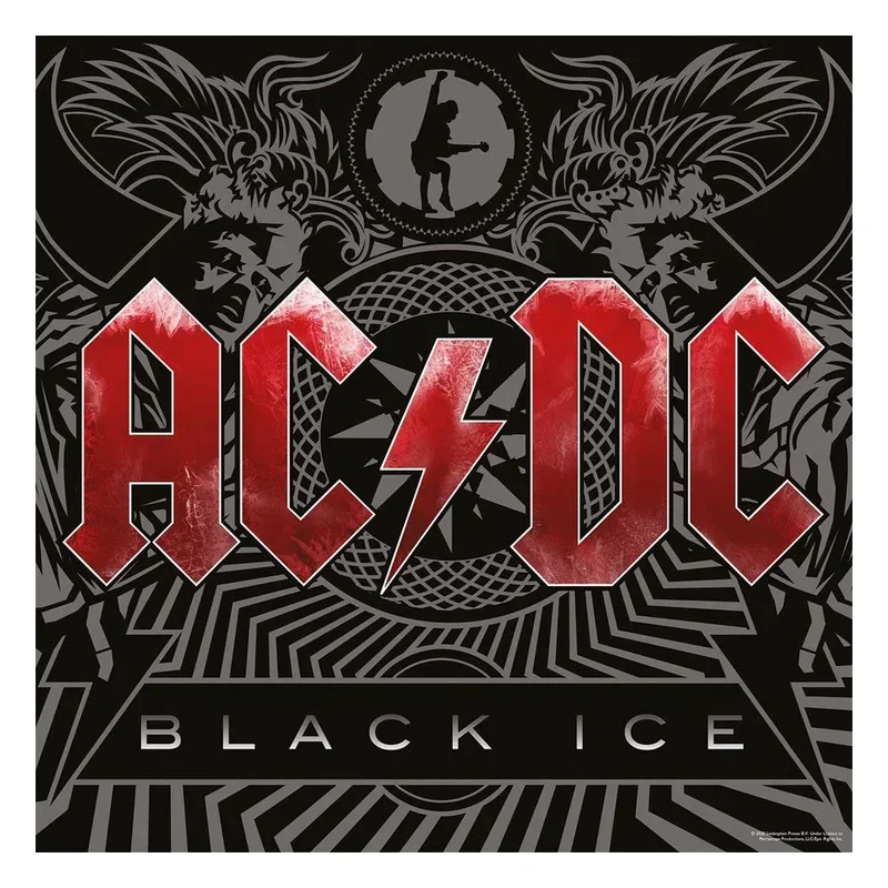 AC/DC Rock Saws Pussel Black Ice (500 bitar)