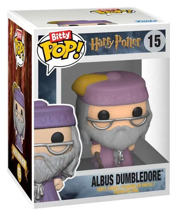 Harry Potter Bitty POP! Figur 2-Pack Dumbledore/Voldemort 2 cm