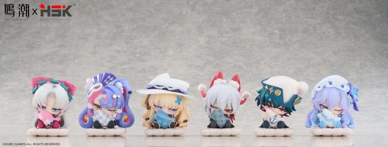 Wuthering Waves Nemunemu Series mini figures 9 cm blind box display (6)