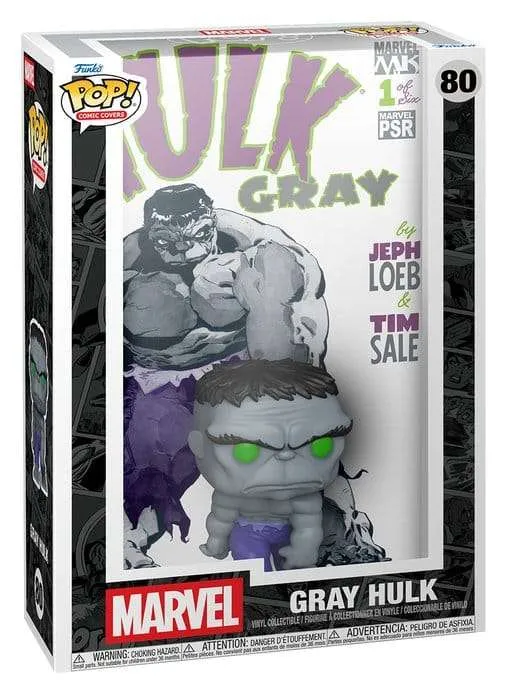 Marvel POP! Comic Covers Figur Gray Hulk 9 cm