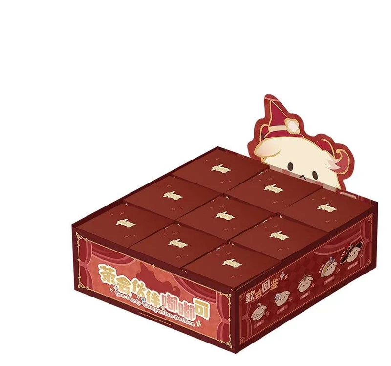 Genshin Impact gosedjur Tea Party Companion Dodoco Blind Box 17-20 cm Display (9)