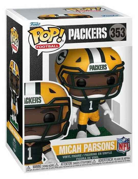 NFL POP! Figur: Packers - Micah Parsons 9 cm