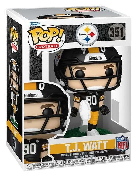 NFL POP! Figur: Steelers – T.J. Watt 9 cm