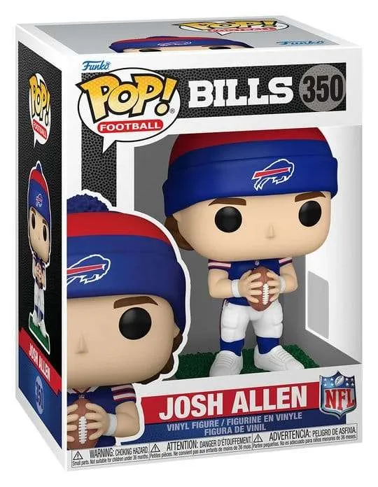 NFL POP! Figur: Bills - Josh Allen (Mössa) 9 cm