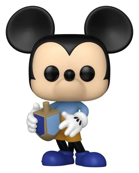 Disney POP! Figur: Hanukkah Mickey (dreidel) 9 cm