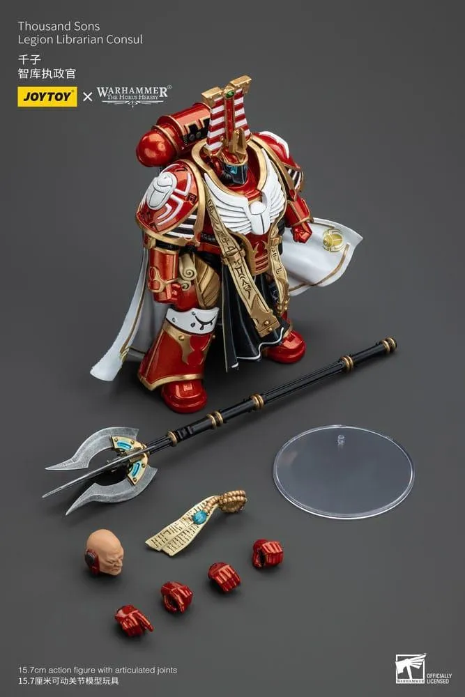 Warhammer The Horus Heresy Actionfigur 1/18 Thousand Sons Legion Librarian 16 cm