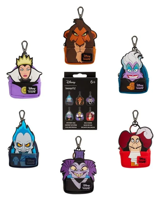 Disney by Loungefly Mini Ryggsäck Nyckelring Skurk Blind Box Sortiment (15)