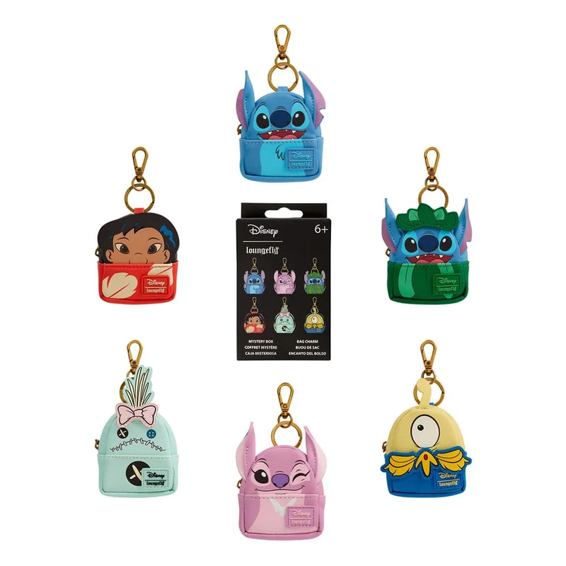 Disney Lilo & Stitch av Loungefly Väsksmycke Mysteriebox Display (15)