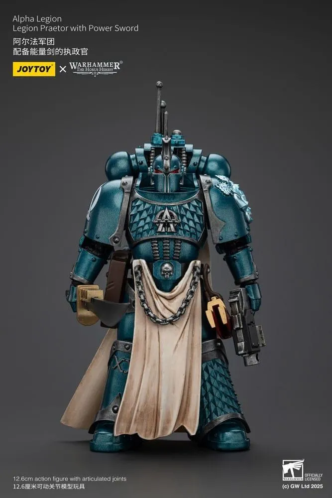 Warhammer The Horus Heresy Action Figur Alpha Legion Praetor med Power Sword 20 cm