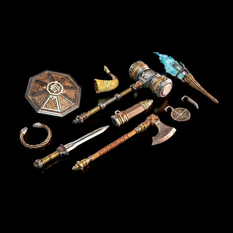Mythic Legions: Rising Sons Action Figur Accessorys Dwarf Weapons