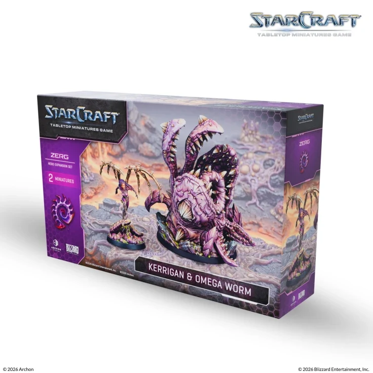 Starcraft TMG - Zerg - Kerrigan & Omega Worm