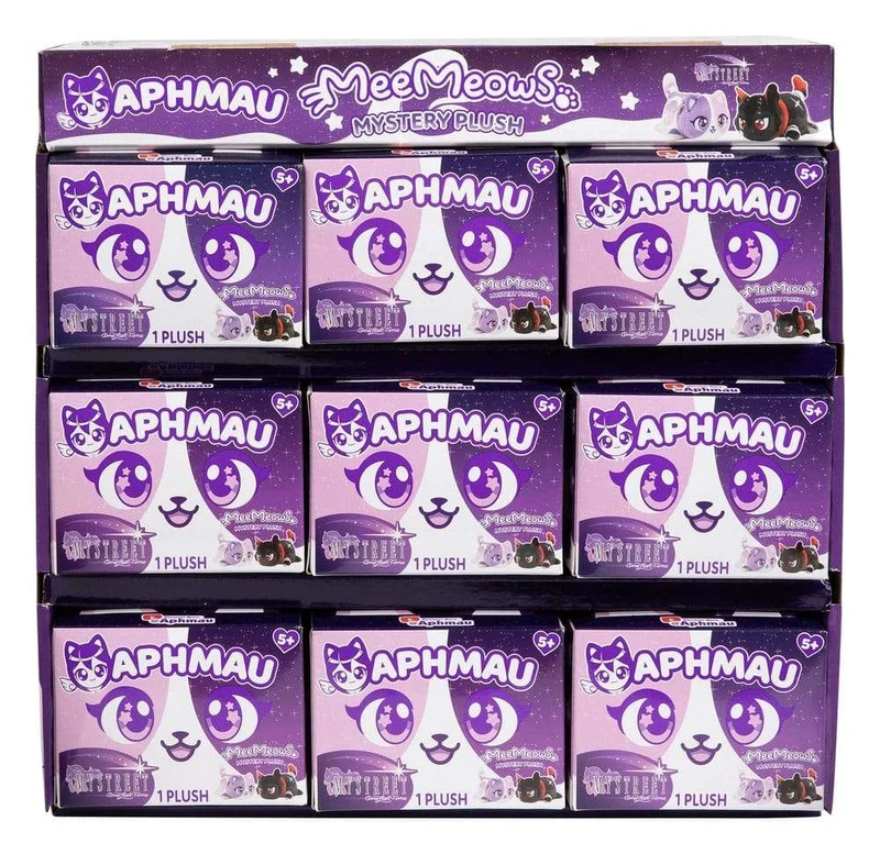 Aphmau gosedjur My Street Mystery Meemeow 15 cm Blind Box Display (9)