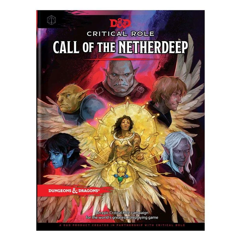 Dungeons & Dragons RPG Adventure Critical Role: Call of the Netherdeep (engelsk)