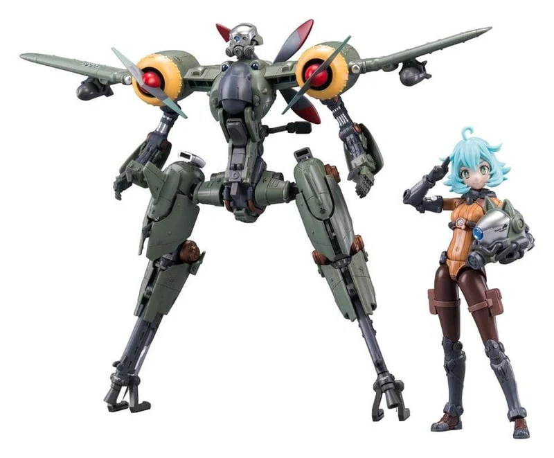 Rusted Brier plastmodell 1/12 Rhande Koskinen & RTP-10A cutting edge V-HS Tactical Fighter 20 cm