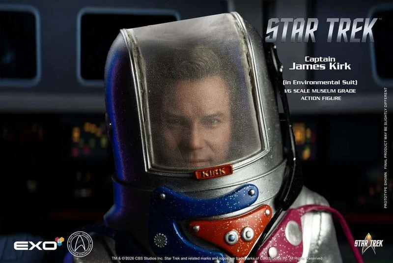 Star Trek: The Original Series Actionfigur 1/6 Captain James T. Kirk (i miljödräkt) 29 cm