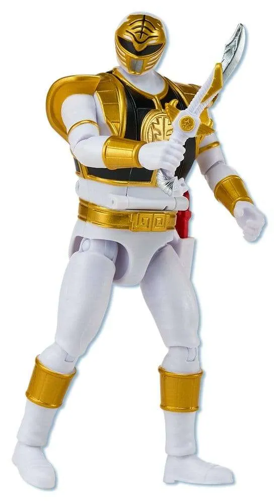 Power Rangers Auto-Morphin actionfigur White Ranger 15 cm
