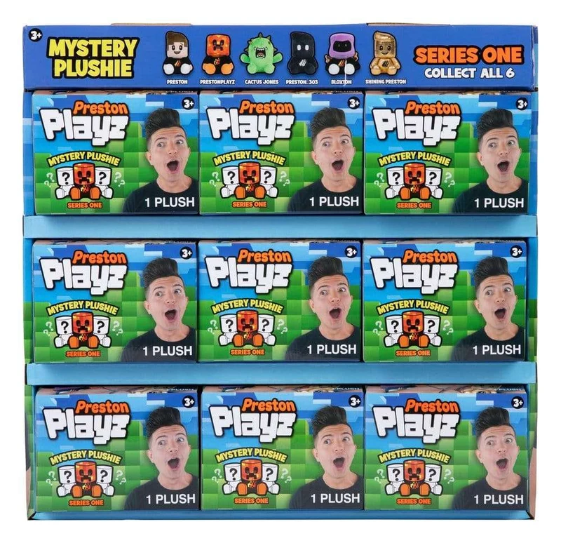 Preston Playz Mini gosedjur Series 1 Blind Box Display (9)
