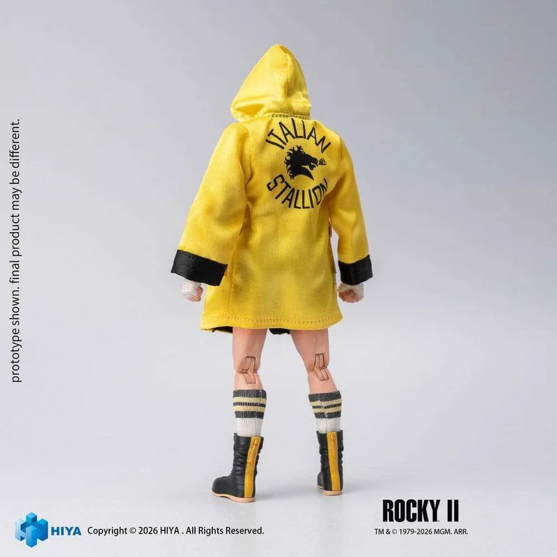 Rocky II Exquisite Super Action Figur 1/12 Rocky Boxer Version 16 cm
