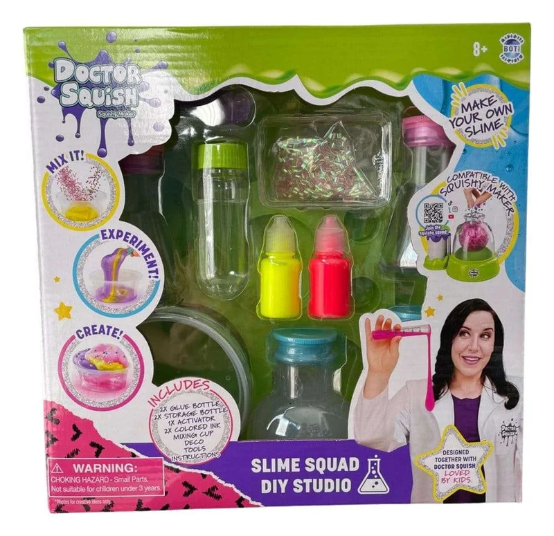 Doctor Squish Slime Academy lekset