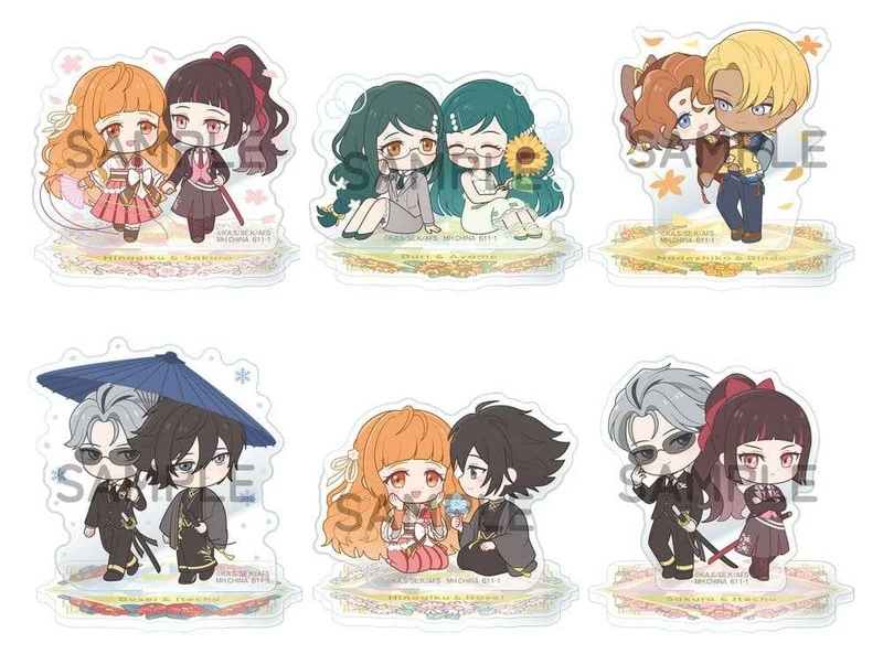 Agents of the Four Seasons Buddycolle Acrylic Stands Dance of Spring 6 cm Blind Box Display (6)