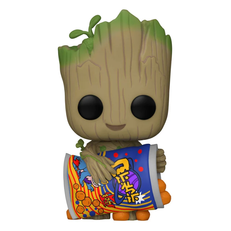I Am Groot POP! Vinylfigur Groot med ostbollar 9 cm