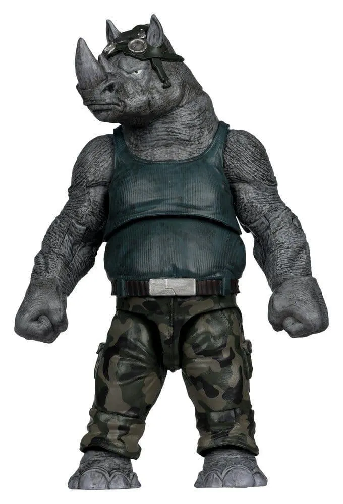 Teenage Mutant Ninja Turtles Page Punchers Action Figur Rocksteady 17 cm