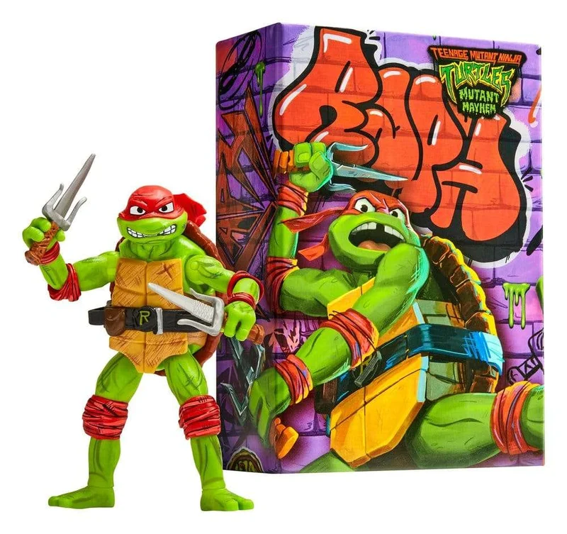 Teenage Mutant Ninja Turtles: Mutant Mayhem Actionfigur Comic Con Raphael 18 cm