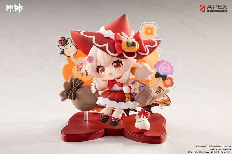 Genshin Impact You Ye Qi Xiang Series PVC-minifigur Klee 11 cm