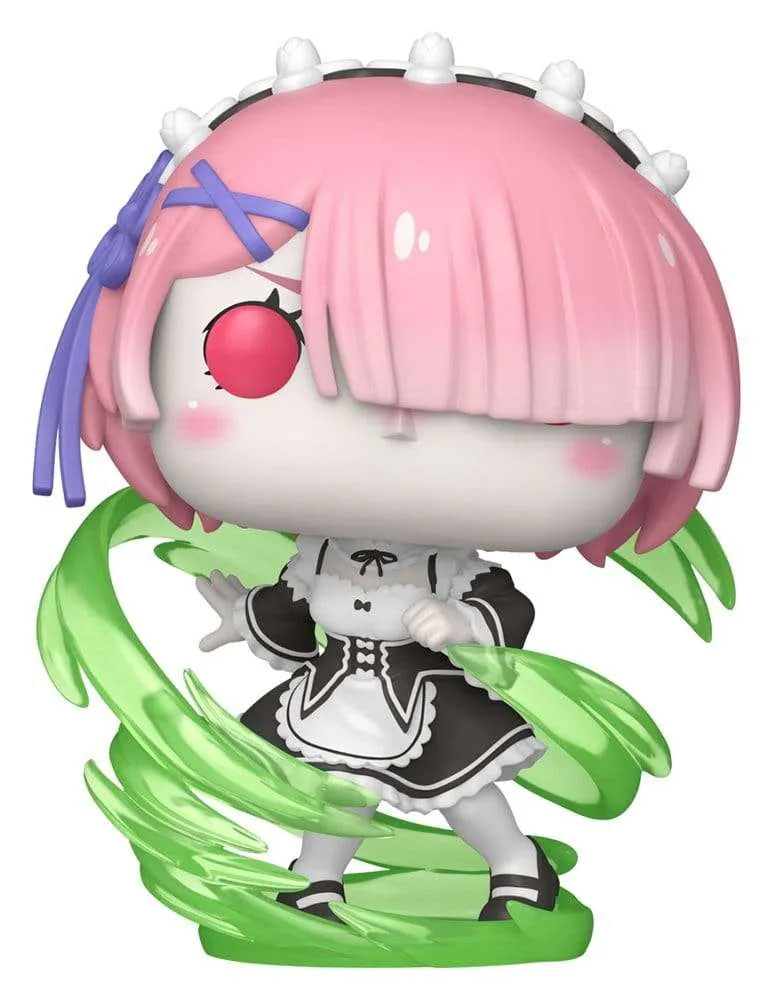Re:Zero POP! Plus Figur Ram (Wind Magic) (Glow) Exclusive 9 cm