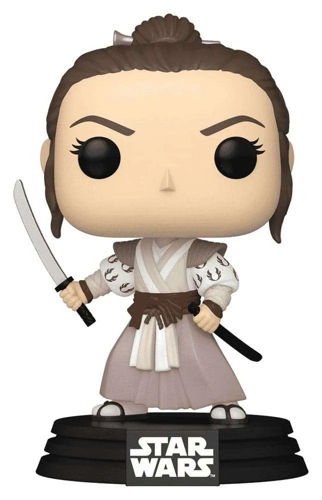 Star Wars POP! Vinyl Bobblehead Figur Rey Skywalker (Impressions) Exclusive 9 cm