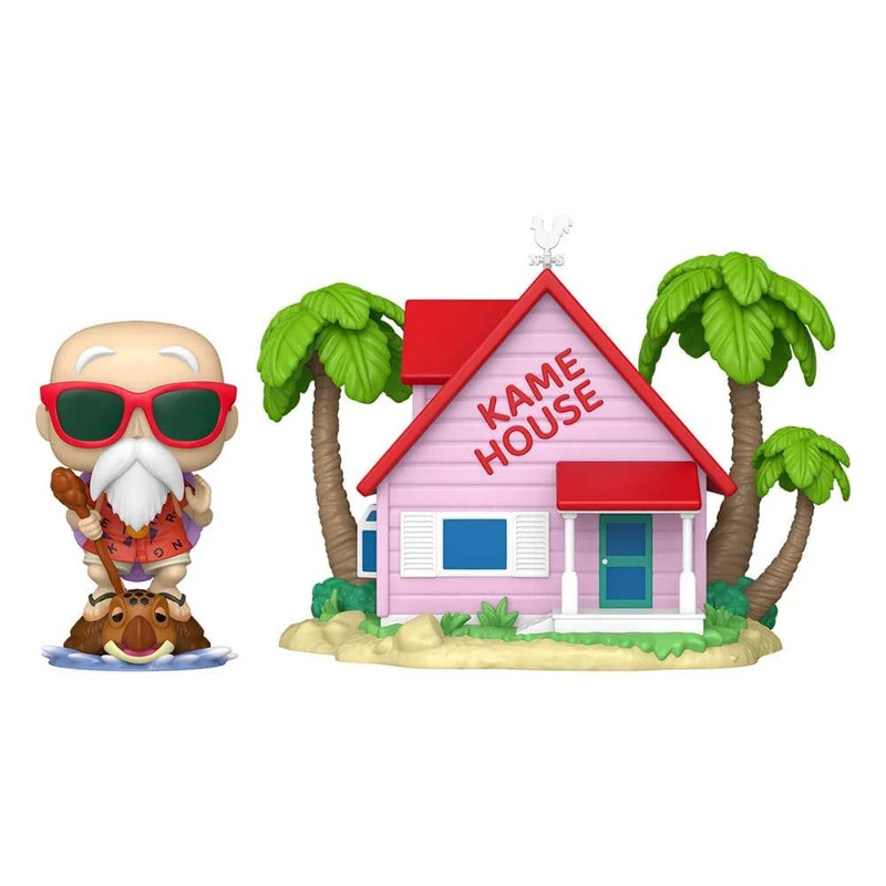 Dragon Ball POP! Town Figur Kame House w/Master Roshi 9 cm