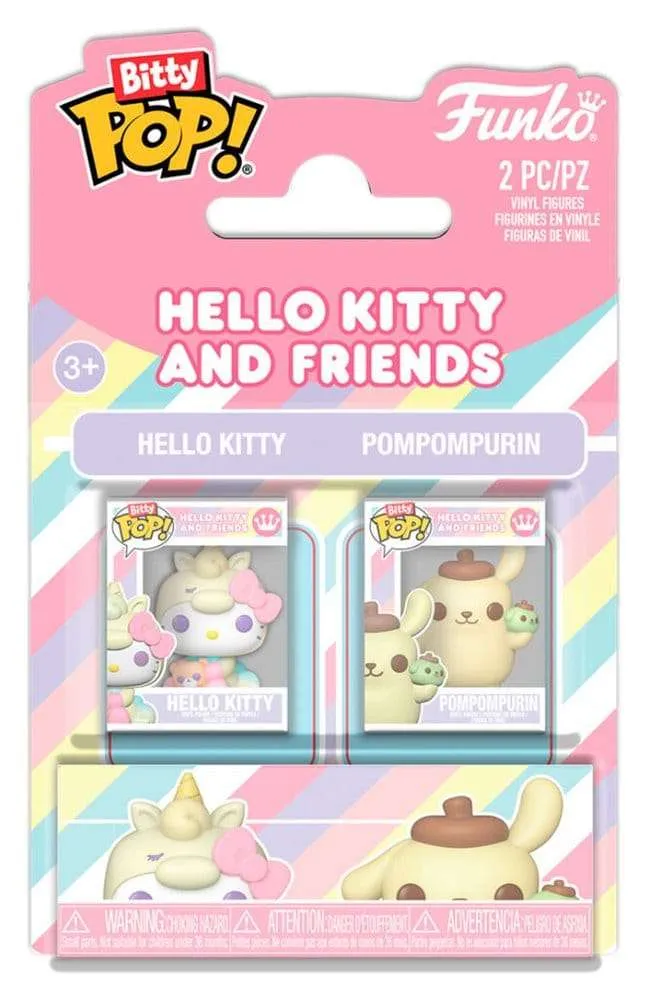 Sanrio Bitty POP! Figurer 2-Pack HK & PomPom 2 cm