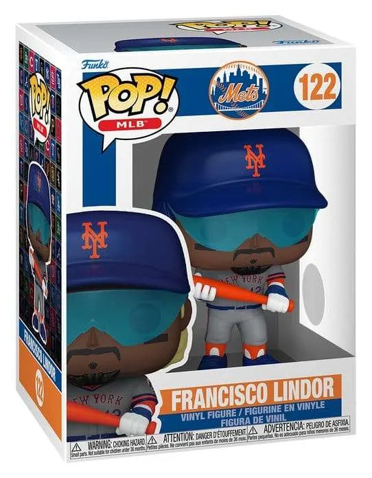 MLB POP! Figur Mets - Francisco Lindor 9 cm