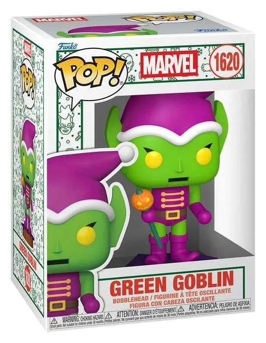 Marvel POP! Figur: Holiday S6 - Goblin (NTKR) 9 cm