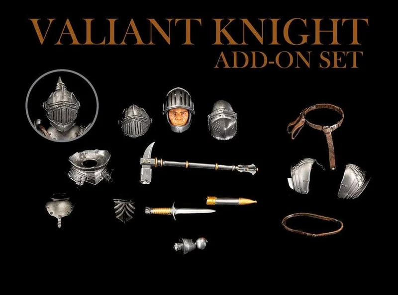 Mythic Legions: Reinforcement 3 Action Figure Accessory Valiant Knight Add-On Set