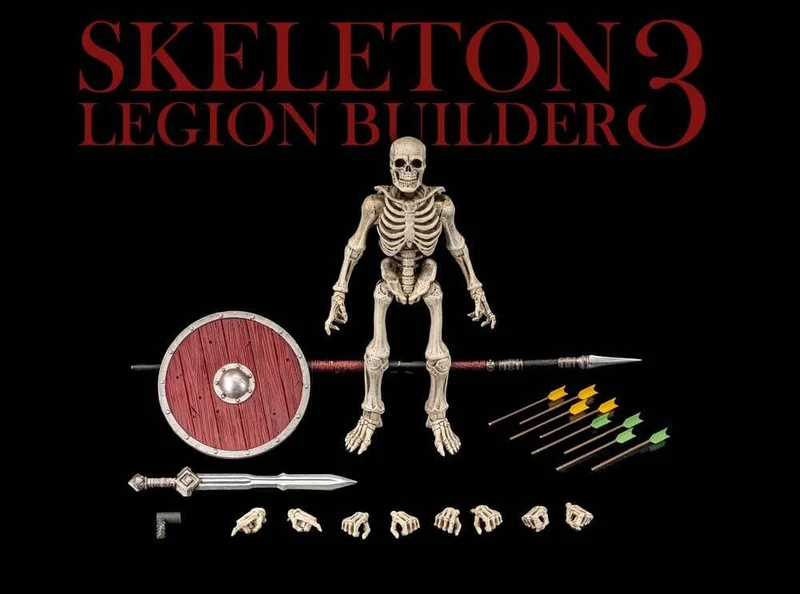 Mythic Legions: Reinforcement 3 Actionfigur Skeleton Legion Builder 3