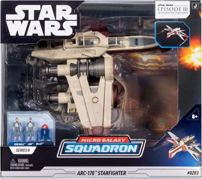 Star Wars Deluxe Vehicle ARC 170 20 cm (Series 8)
