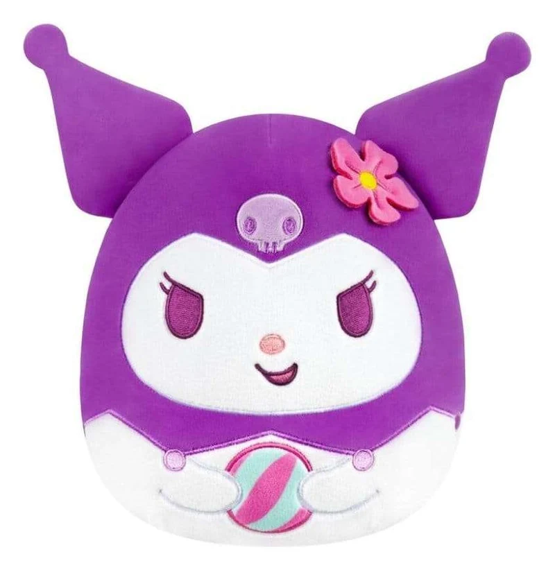 Sanrio Squishmallow gosedjur Hello Kitty and Friends Seize the Moment Kuromi Beachball 20 cm