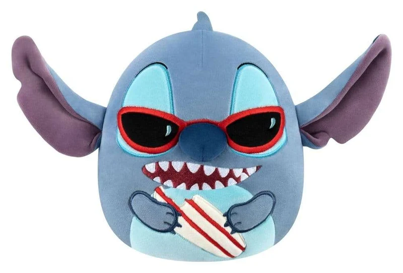 Lilo & Stitch Squishmallow gosedjur Stitch With Surfboard 20 cm