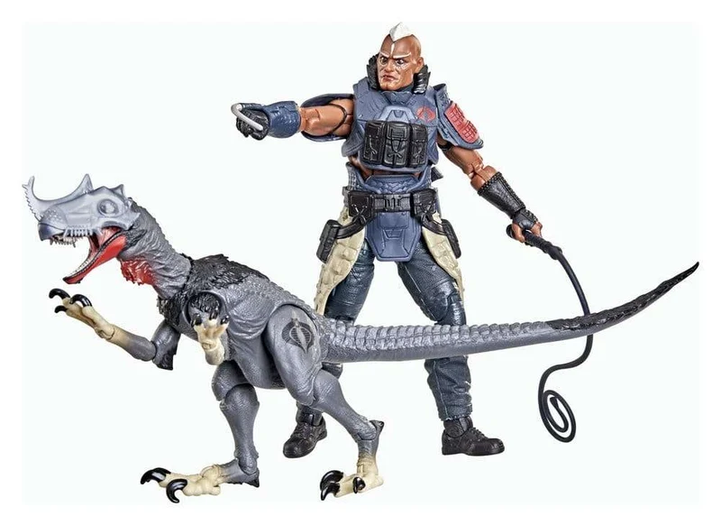 G.I. Joe Classified Series actionfigur 2-pack #196 Professor Rottclaw & Cobra Deinonychus 15 cm