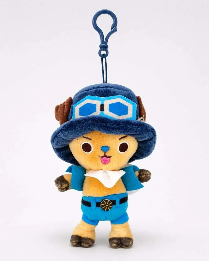 One Piece gosedjur nyckelring Chopper x Sabo 11 cm