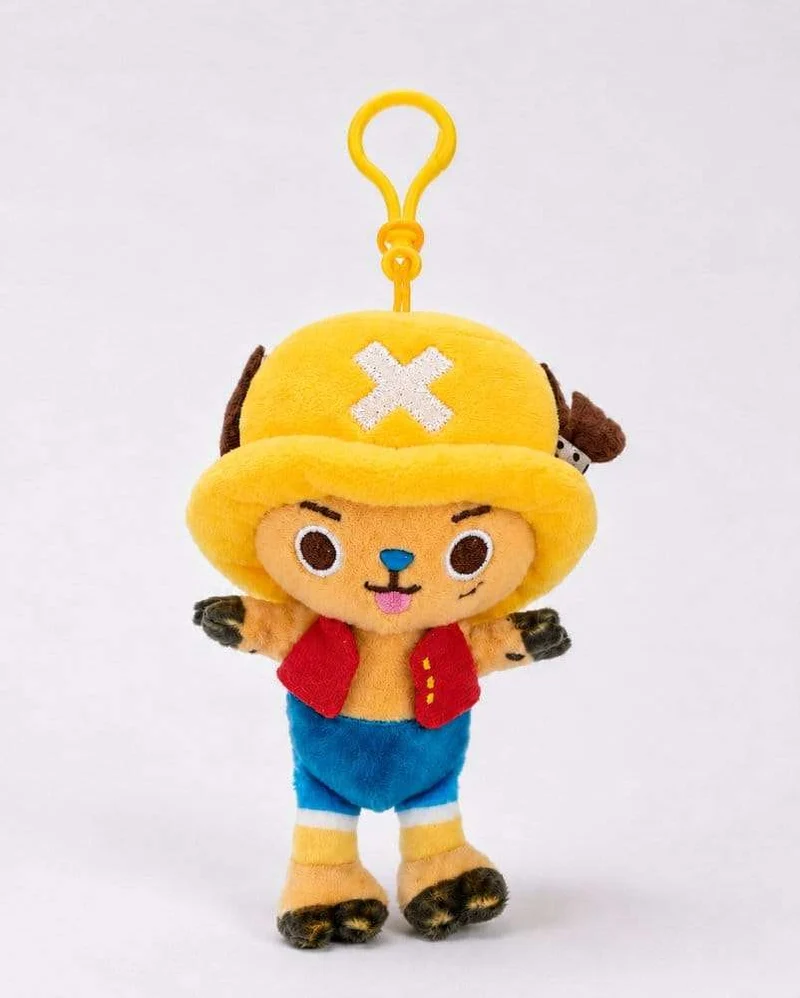 One Piece gosedjur nyckelring Chopper x Luffy / Ruffy 11 cm