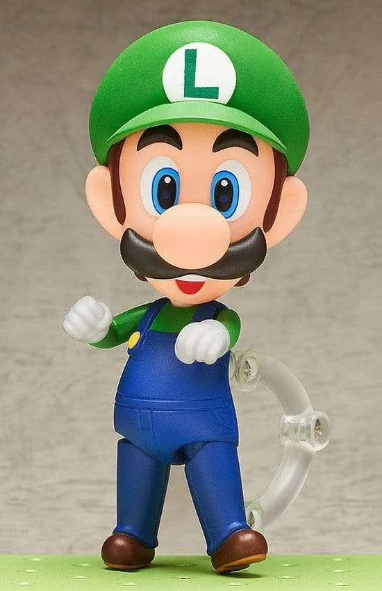 Super Mario Nendoroid actionfigur Luigi 10 cm