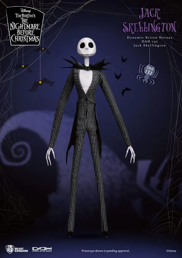 Nightmare Before Christmas Jack Skellington Dynamic 8ction Heroes Figur