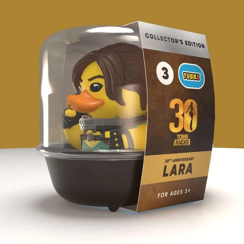 Tomb Raider Tubbz PVC-figur Lara (30-årsjubileum) Collector's Edition 10 cm