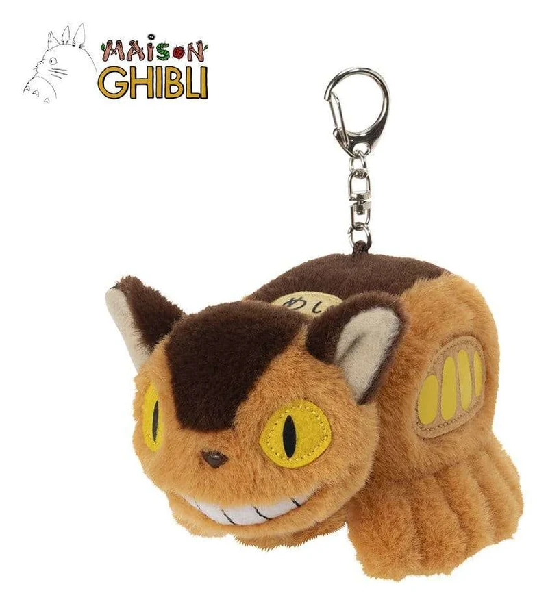 Min granne Totoro Nakayoshi gosedjurnyckelring katten-bussen