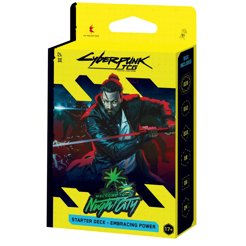 Cyberpunk TCG - Starter Deck - Welcome to Night City: Embracing Power