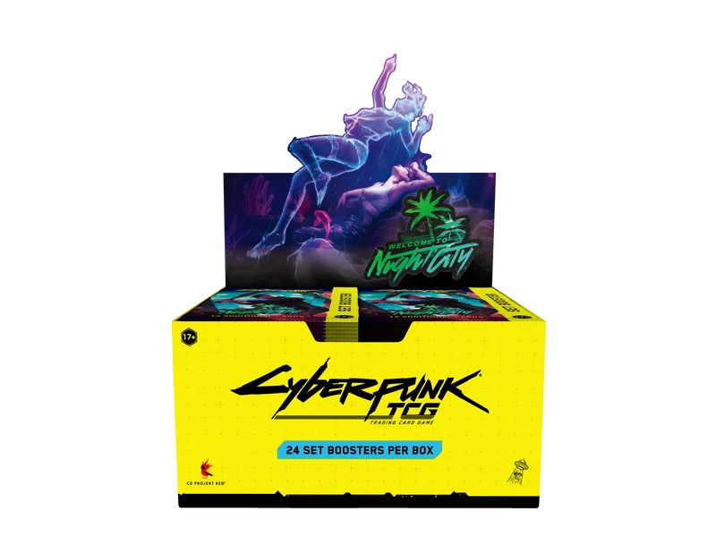 Cyberpunk TCG - Booster Display Box - Welcome To Night City
