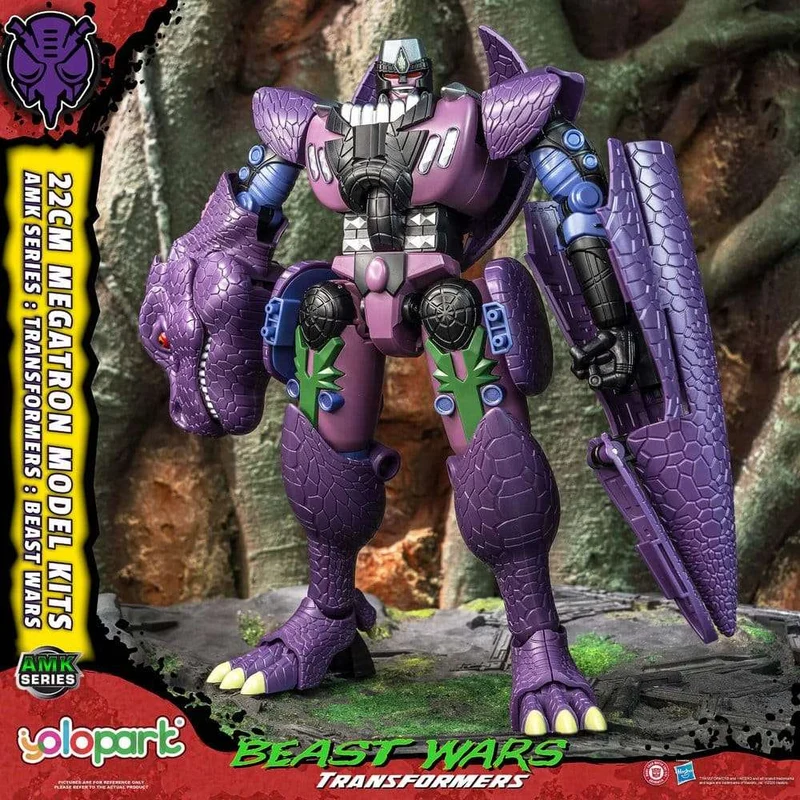 Transformers AMK-serien Plastbyggsats Beast Wars Megatron 22 cm